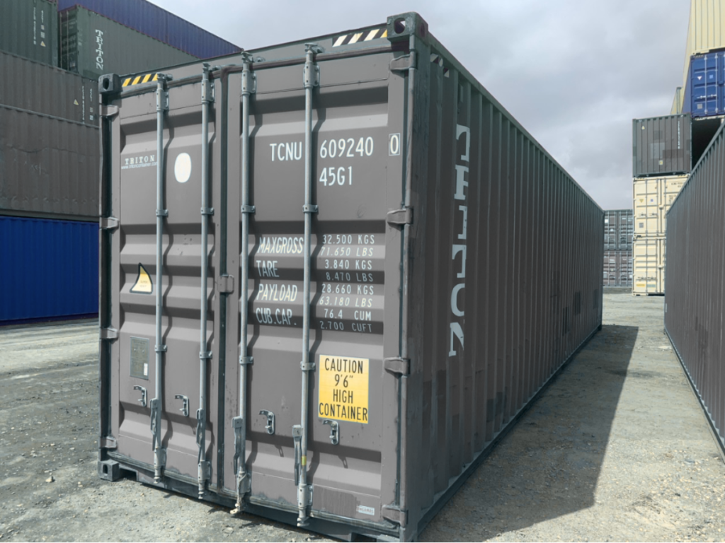 40FT High Cube Wind and Water Tight Shipping Container for Sale