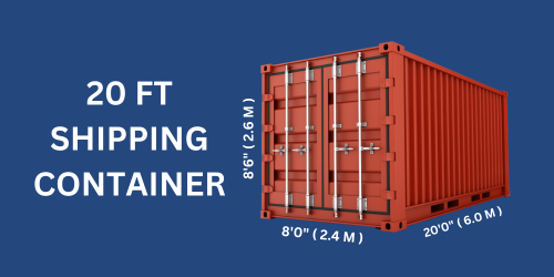 20 ft shipping container